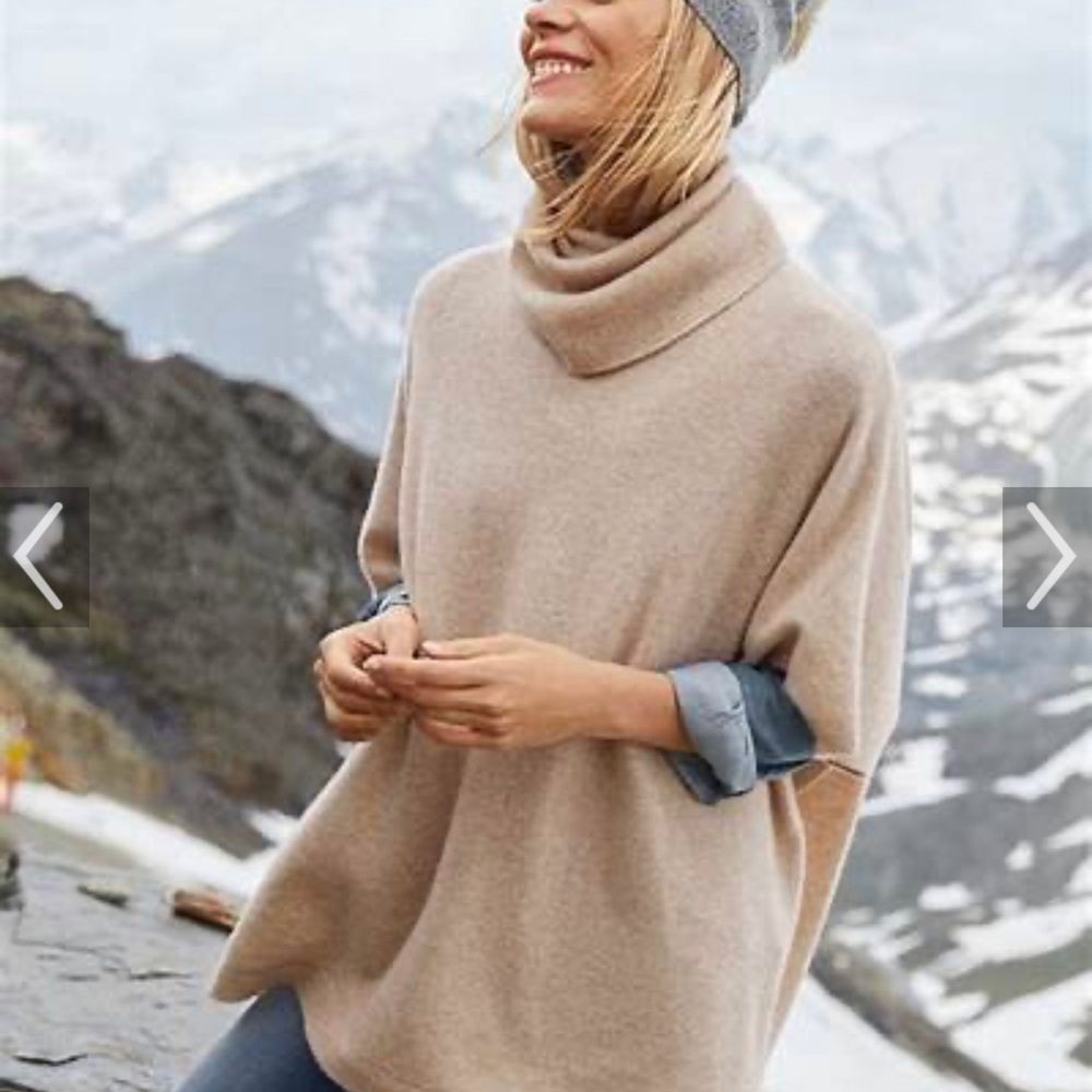Garnet Hill cashmere sweater